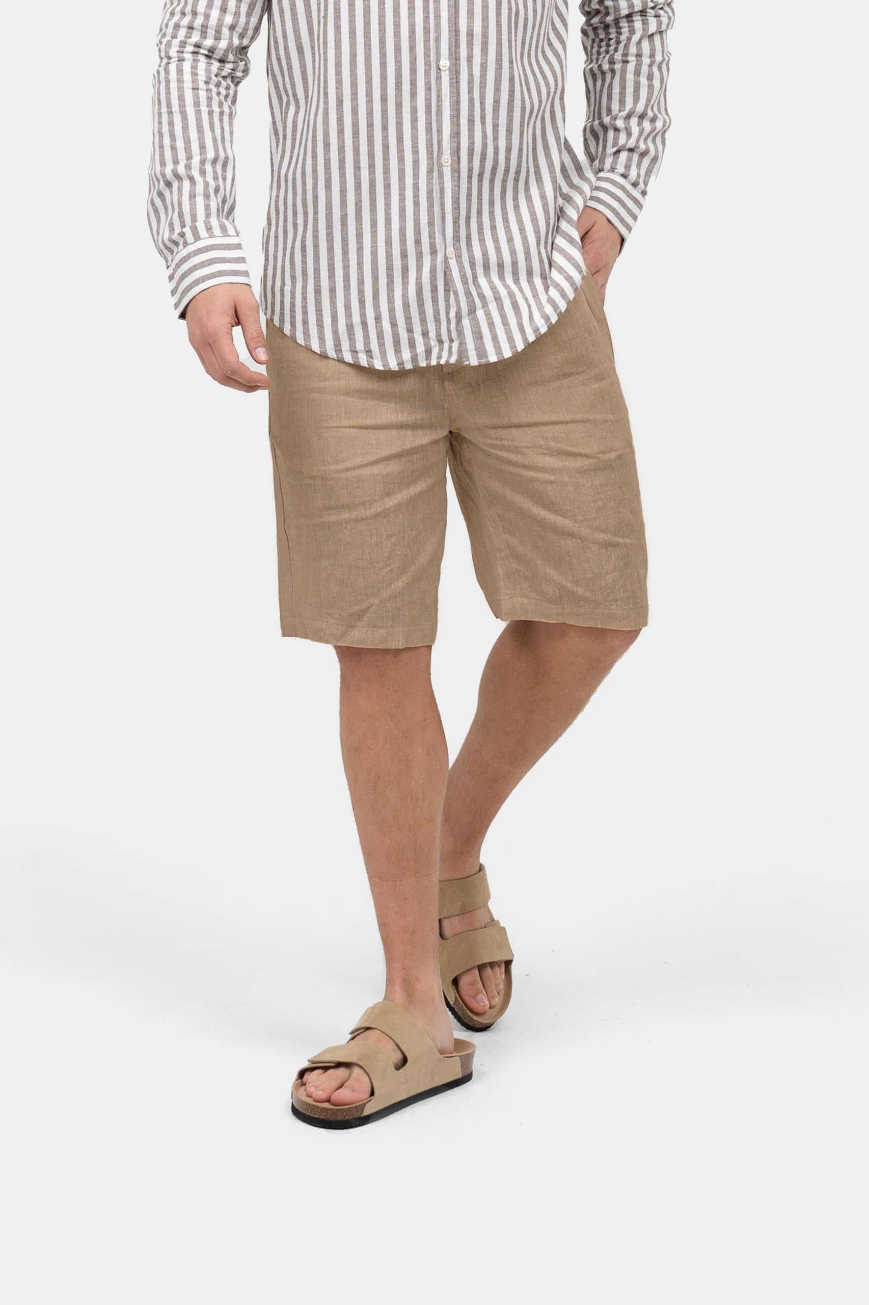 Hørshorts Mokka | Skagen-clothing.dk